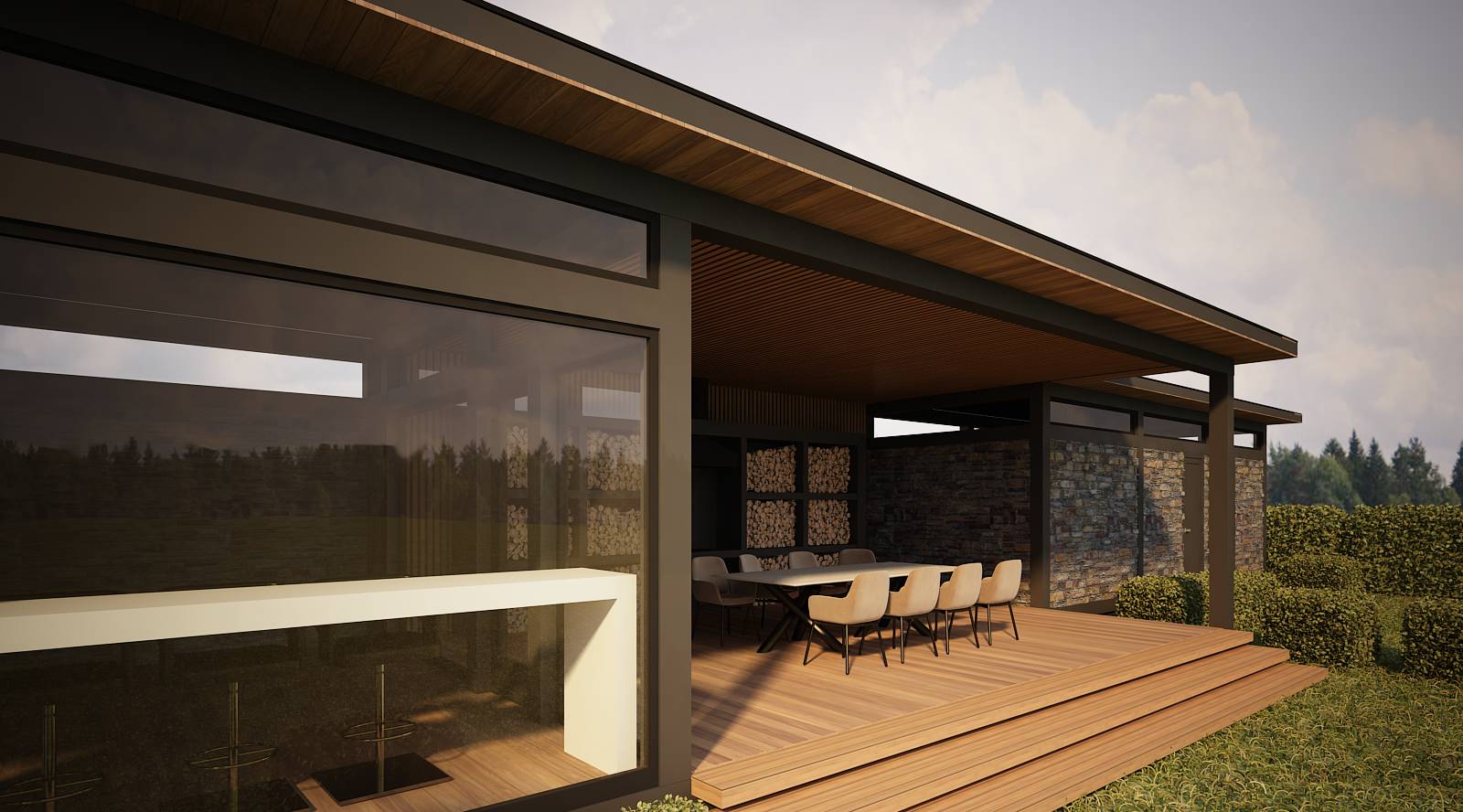 Банный комплекс. Сколково.