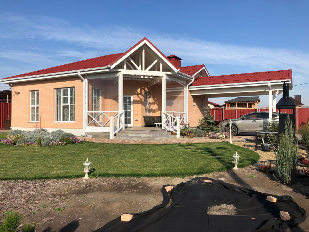 Уютный дом с двумя спальнями и террасой