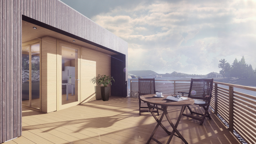 Современная баня