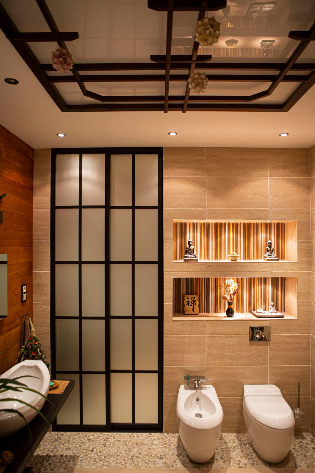 Ванная в  японском стиле