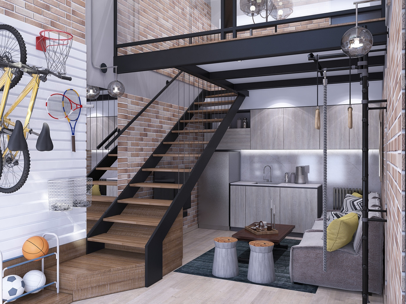 Обложка проекта: ЖК Волга_townHouse /165m2