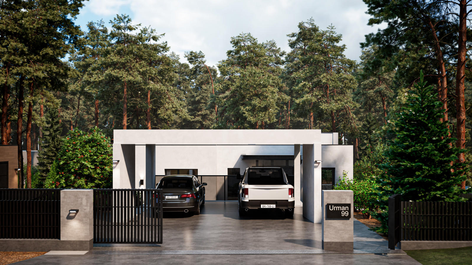 Обложка проекта: Чарующий уголок в поселке Урман