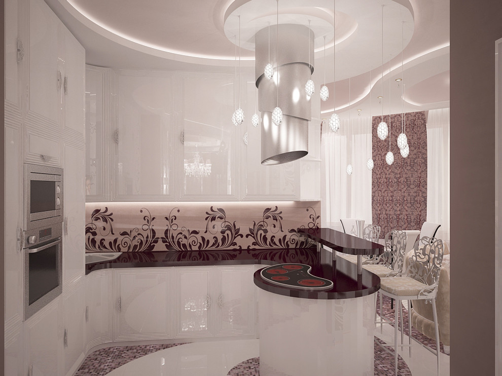 Living room in Moscow