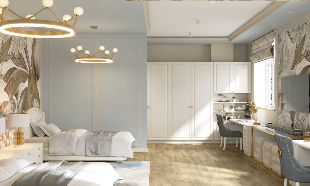 Проект детской комнаты в частном доме