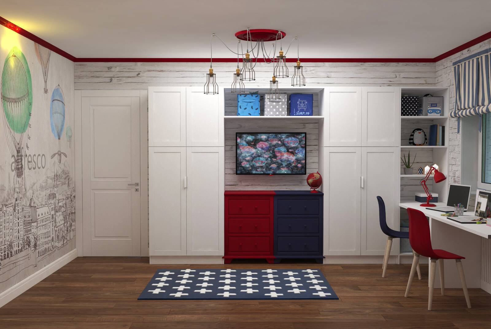 Проект квартиры г. Москва, ул. Знаменские садки