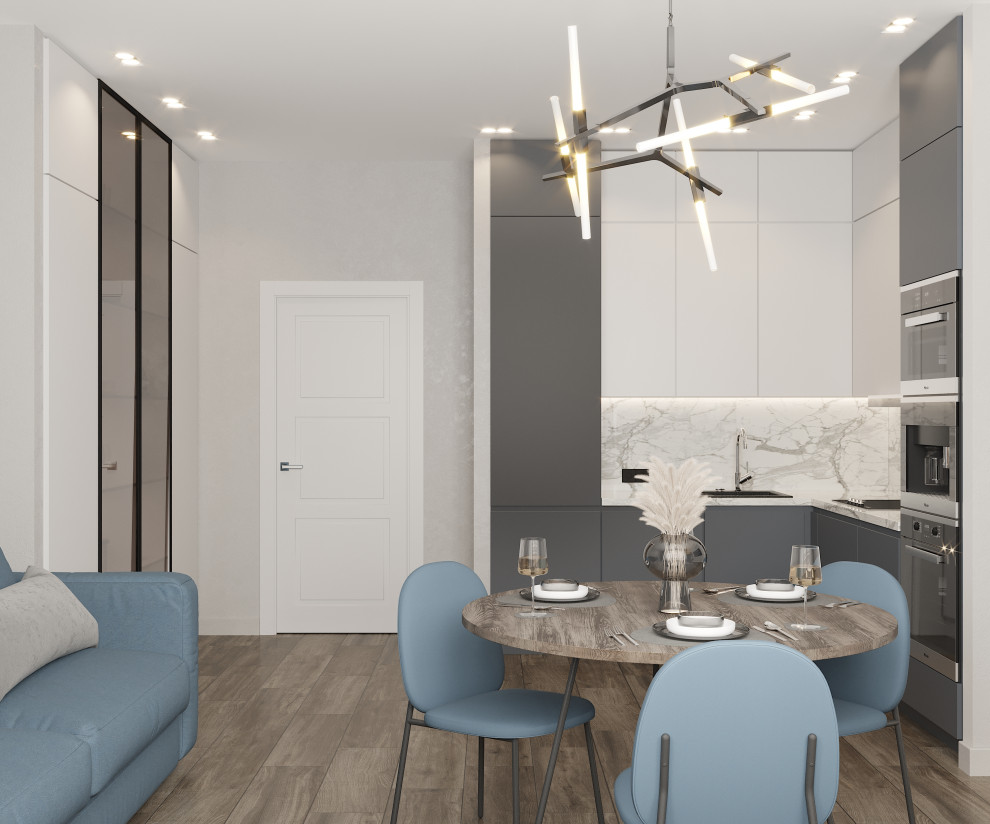 Кухня-гостиная 25 кв.м в г. Белгород