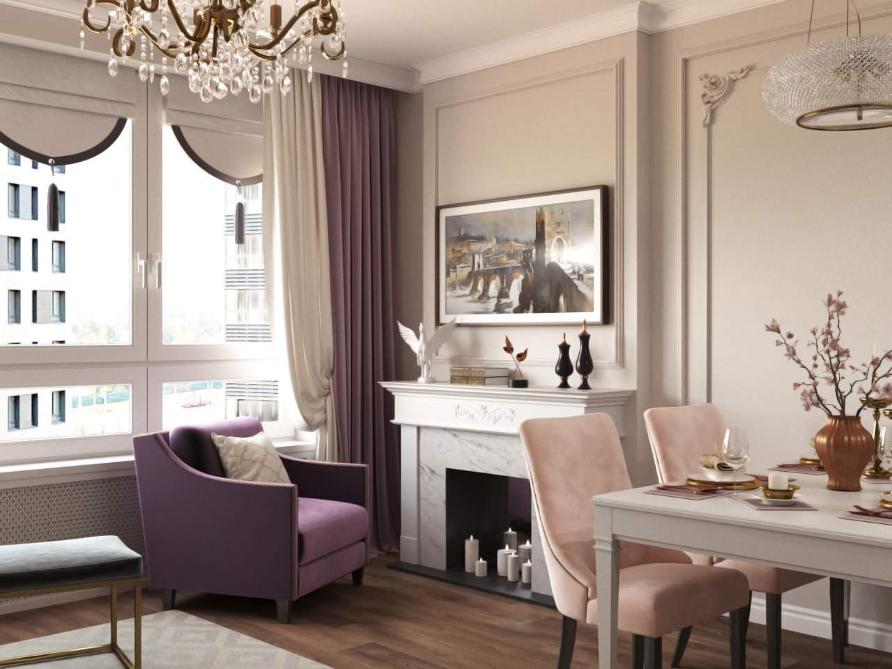 Обложка проекта: Дизайн интерьера квартиры  в ЖК "Легенда на  Дальневосточном"