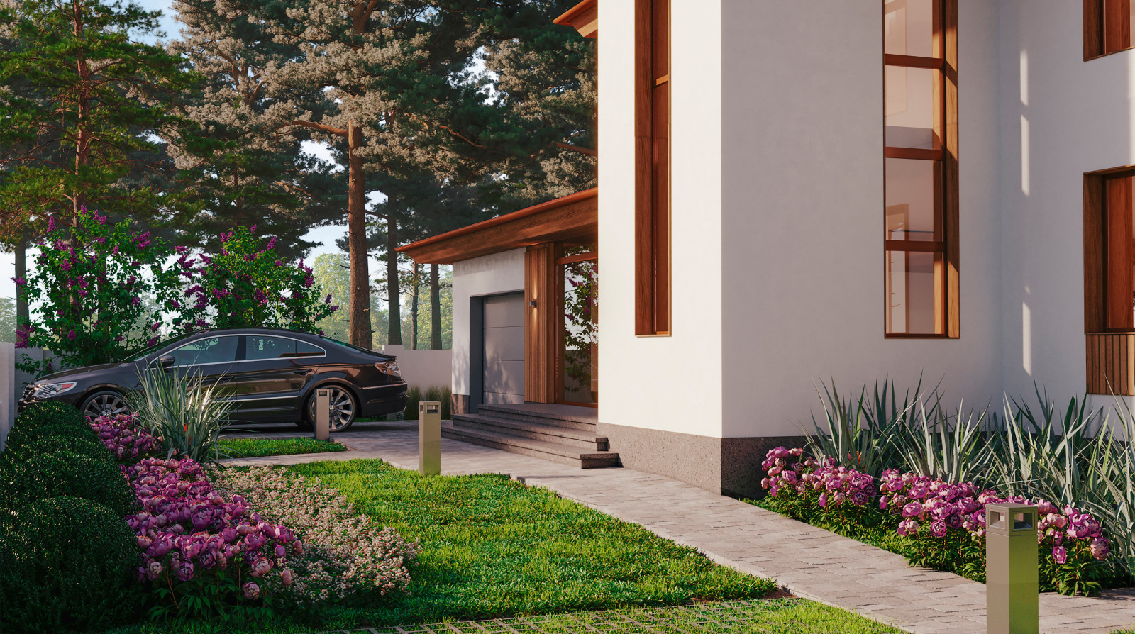 Реконструкция жилого дома в Ямном