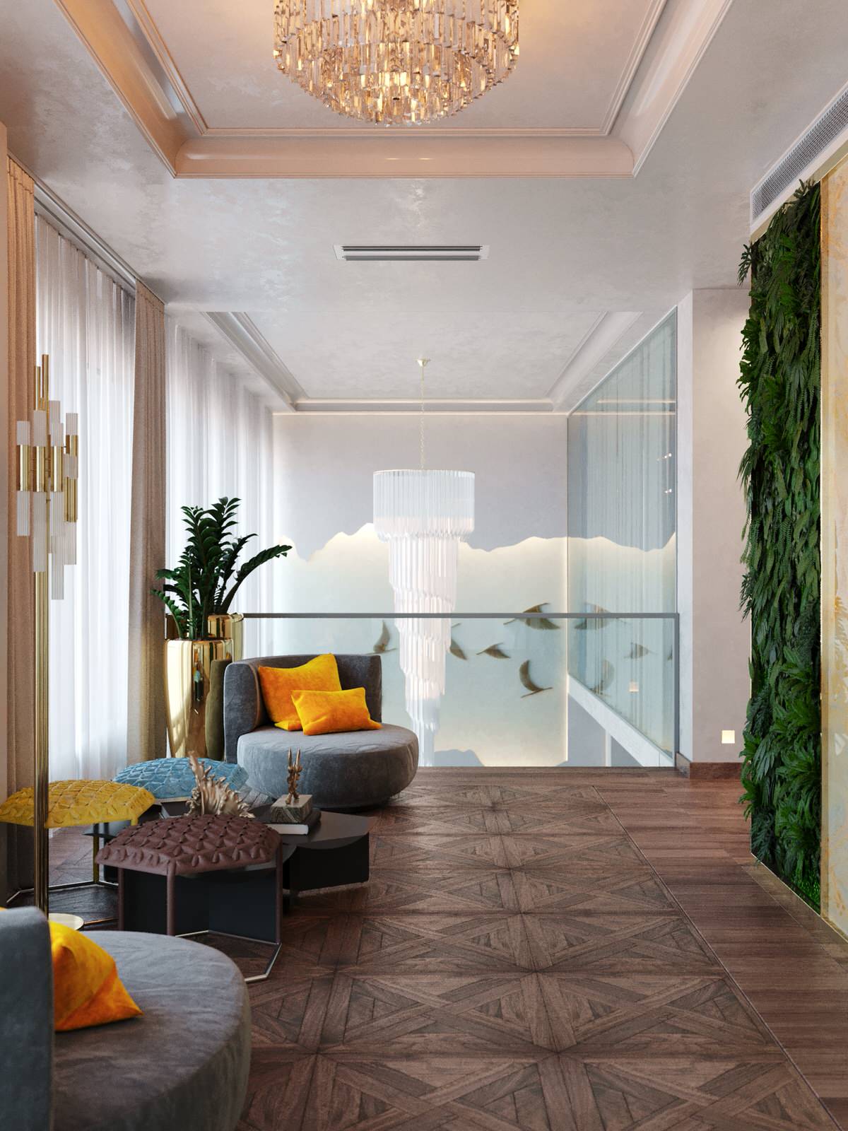 Частный интерьер на Песочной набережной