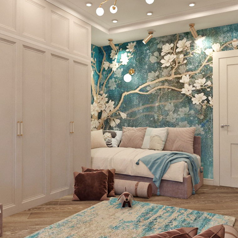 Квартира в Долгопрудном с Панно Ракушка