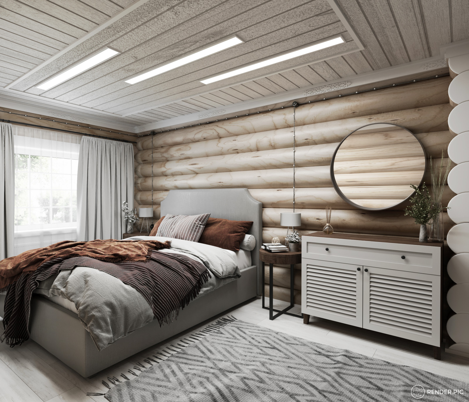 Визуализация летнего дома