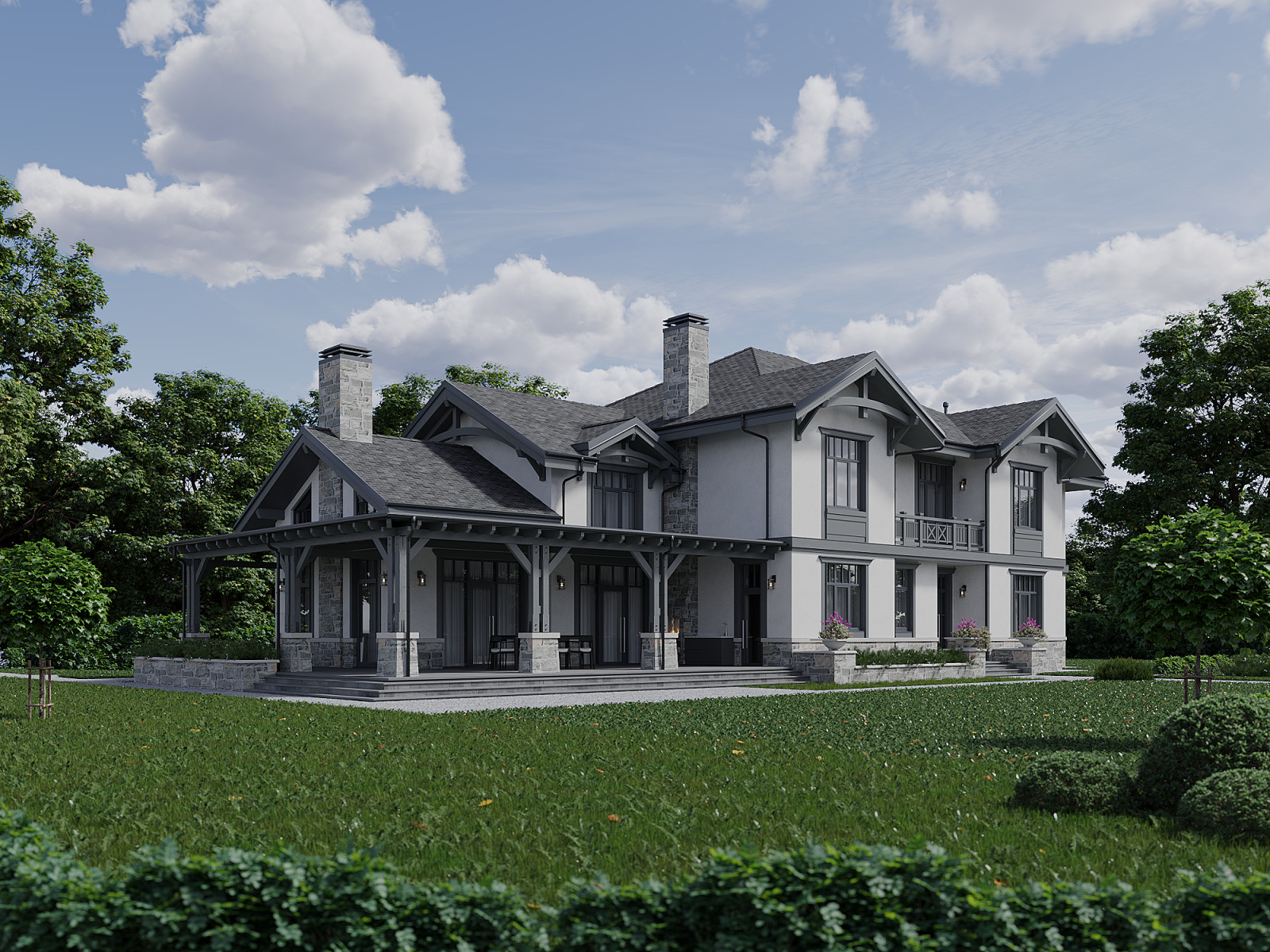 Шале в КП "Ильинский ландшафт" г. Москва