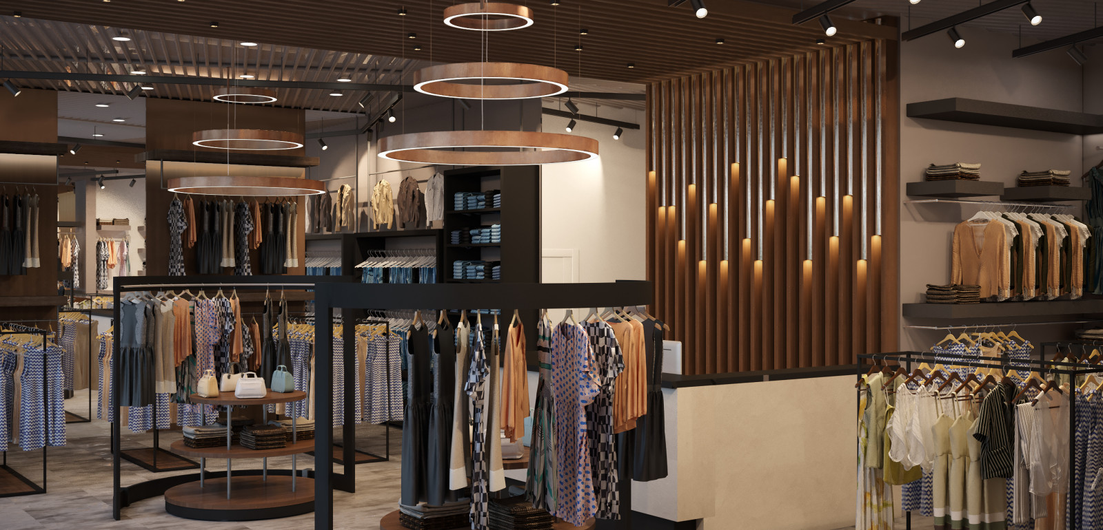 Магазин модной женской одежды Helmidge