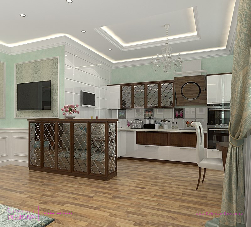 Квартира с гардеробной комнатой