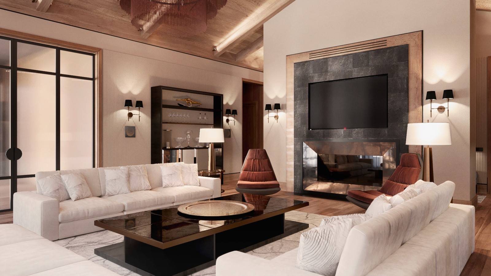 Обложка проекта: Интерьер загородного дома