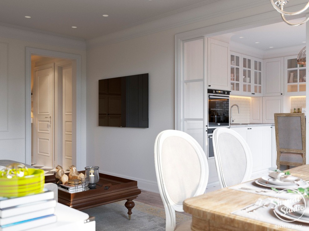 Проект интерьера "Искусный", Минск, 80м.кв