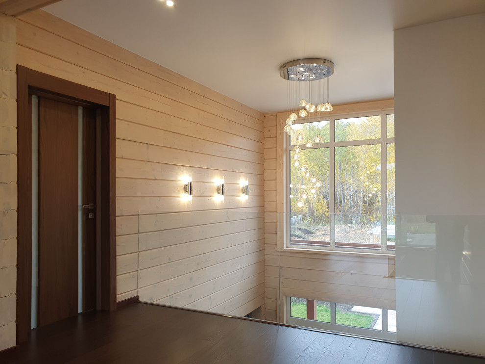 Дом из клееного бруса в пригороде Барнаула