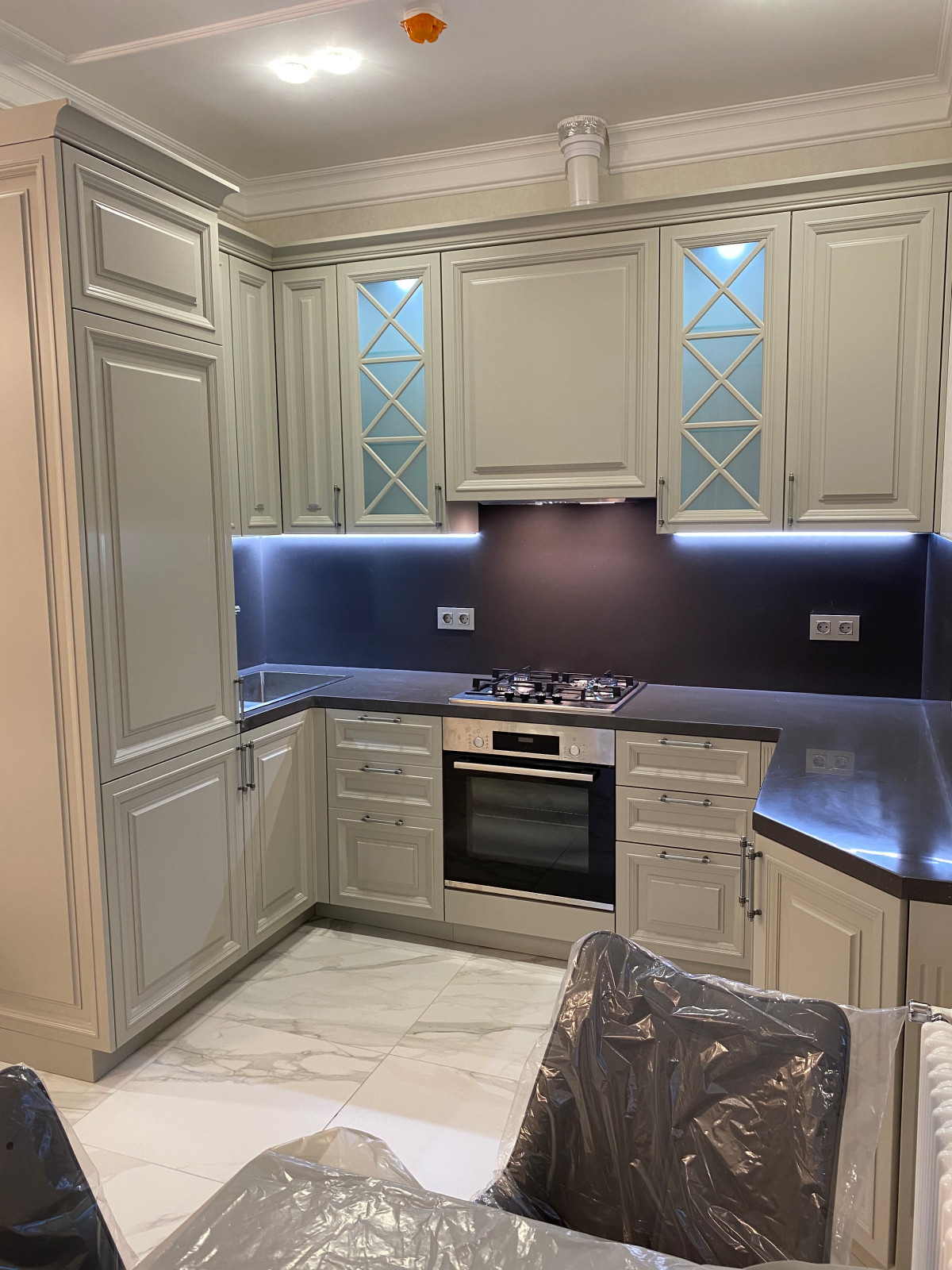 Кухня в гостевом домике