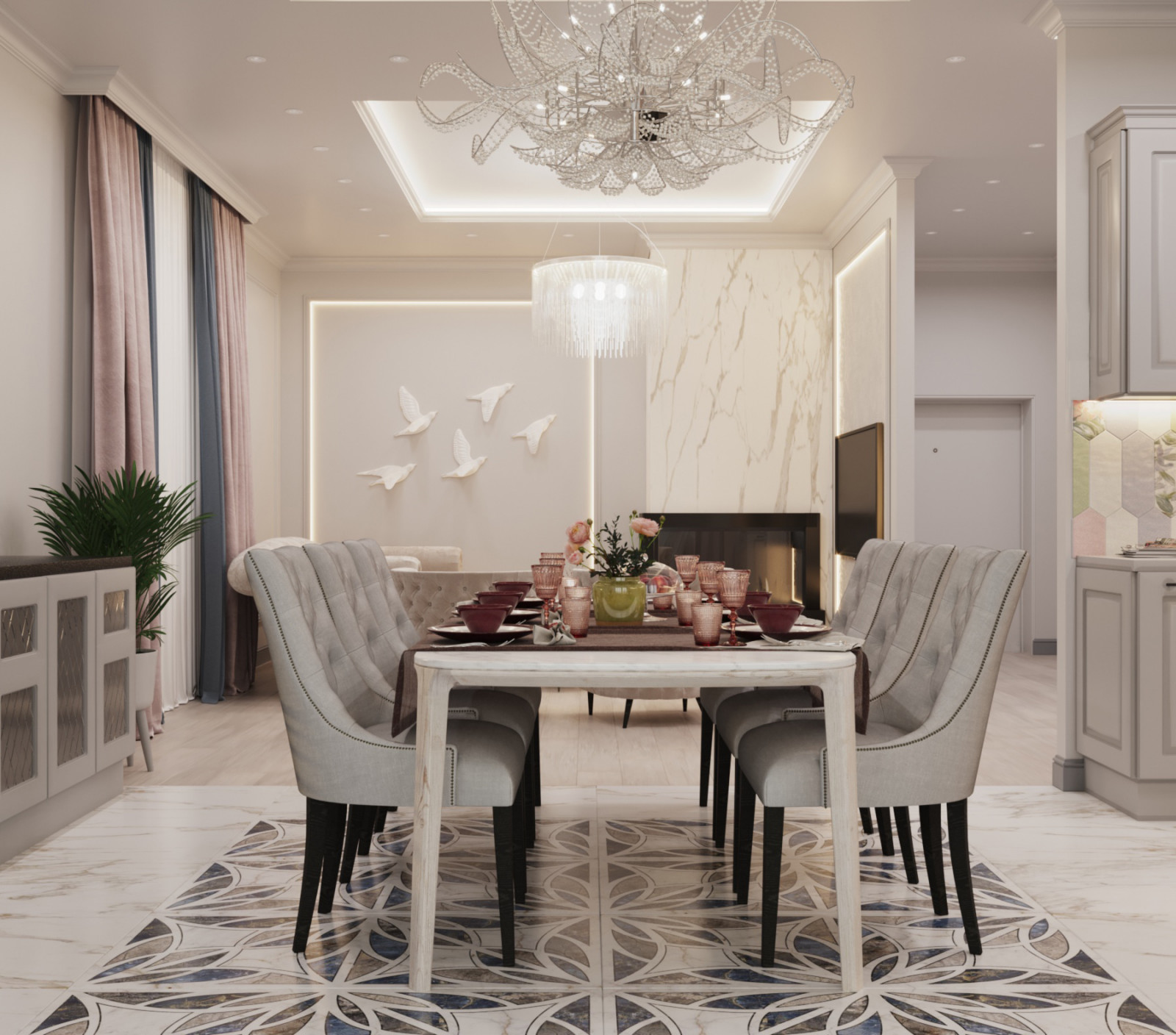 Обложка проекта: поселок Ушаково, 1 этаж