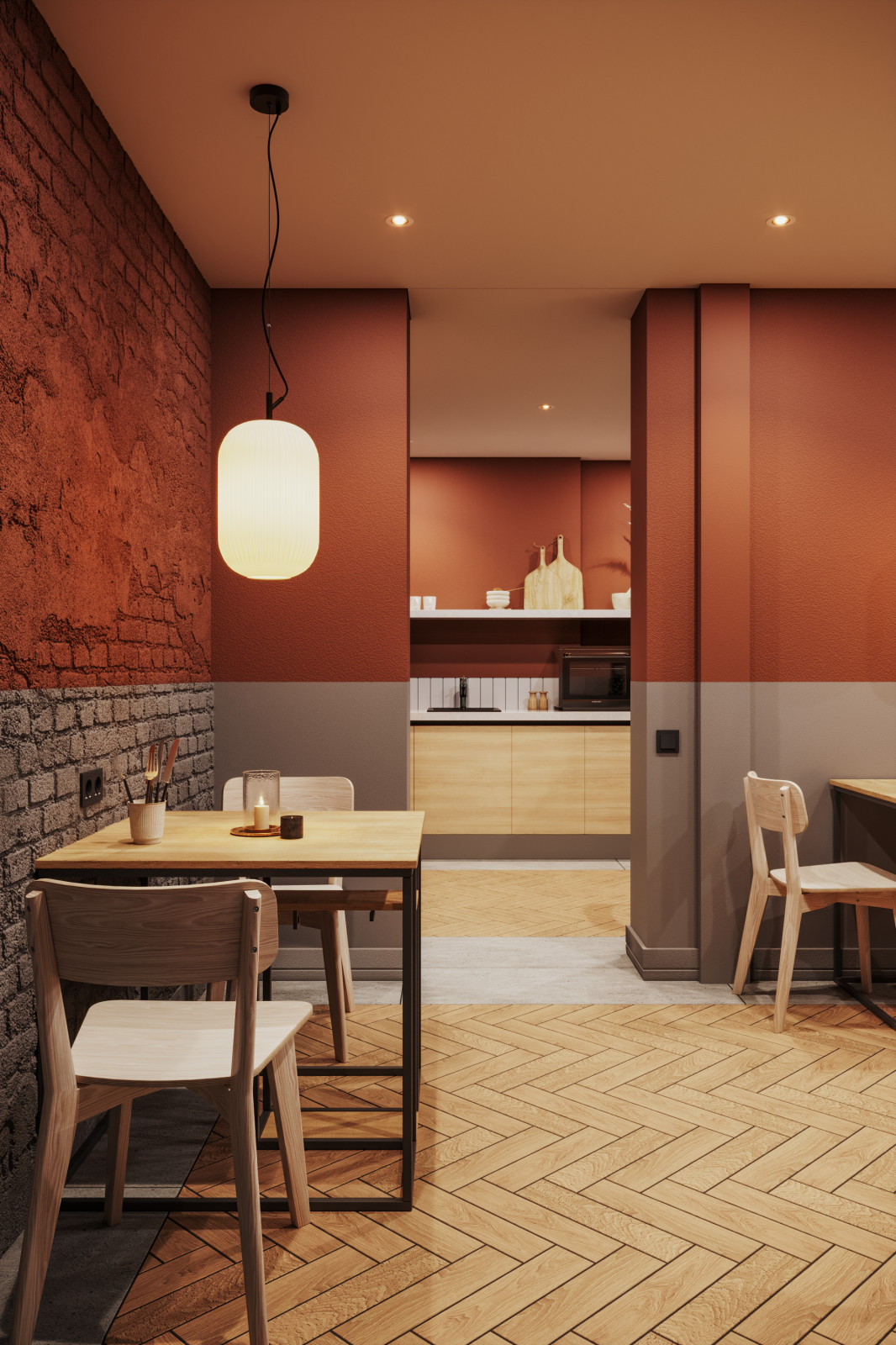 Кухня-столовая в бц Выбор