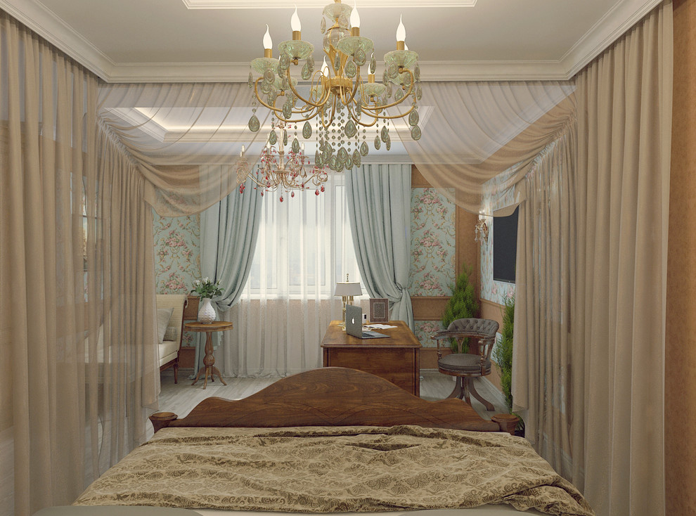 Дизайн квартиры с элементами классики в г. Екатеринбурге