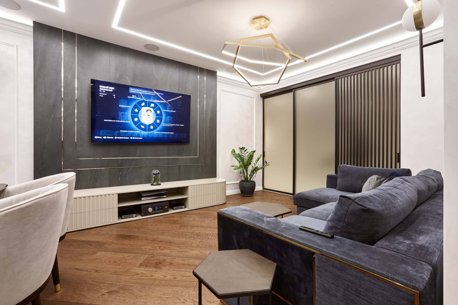 Дизайн и ремонт квартиры в ЖК «Квартал 38А» — Ничего лишнего