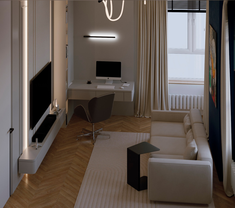 СОВРЕМЕННАЯ КВАРТИРА В МОСКВЕ