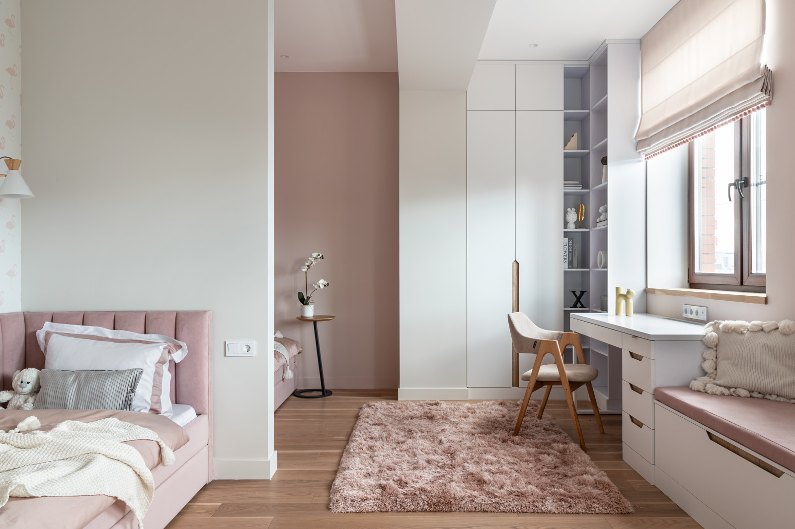 Светлая квартира для большой семьи