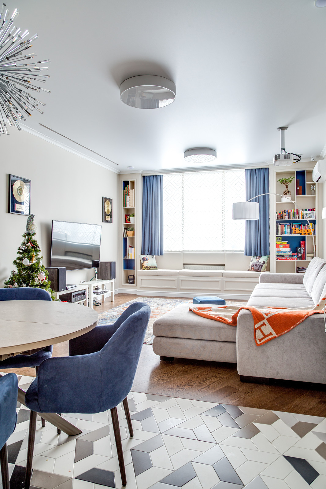 Квартира 130м2 в стиле Нео классика