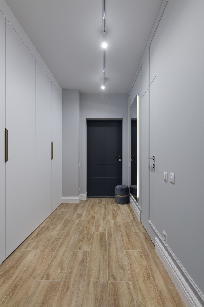 Обложка проекта: 68 square meters Apartment. Grey with Gold