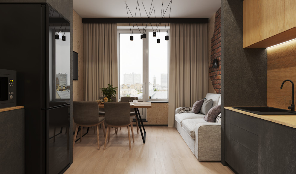 Немного лофта в городской квартире