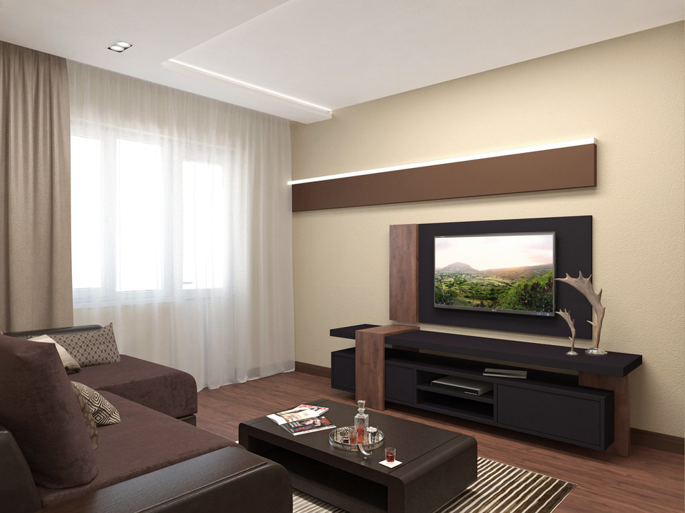 Гостиная_75м_ЖК  70 лет Октября