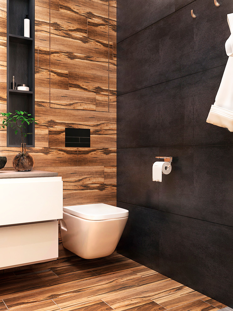 современный дизайн с эко элементам