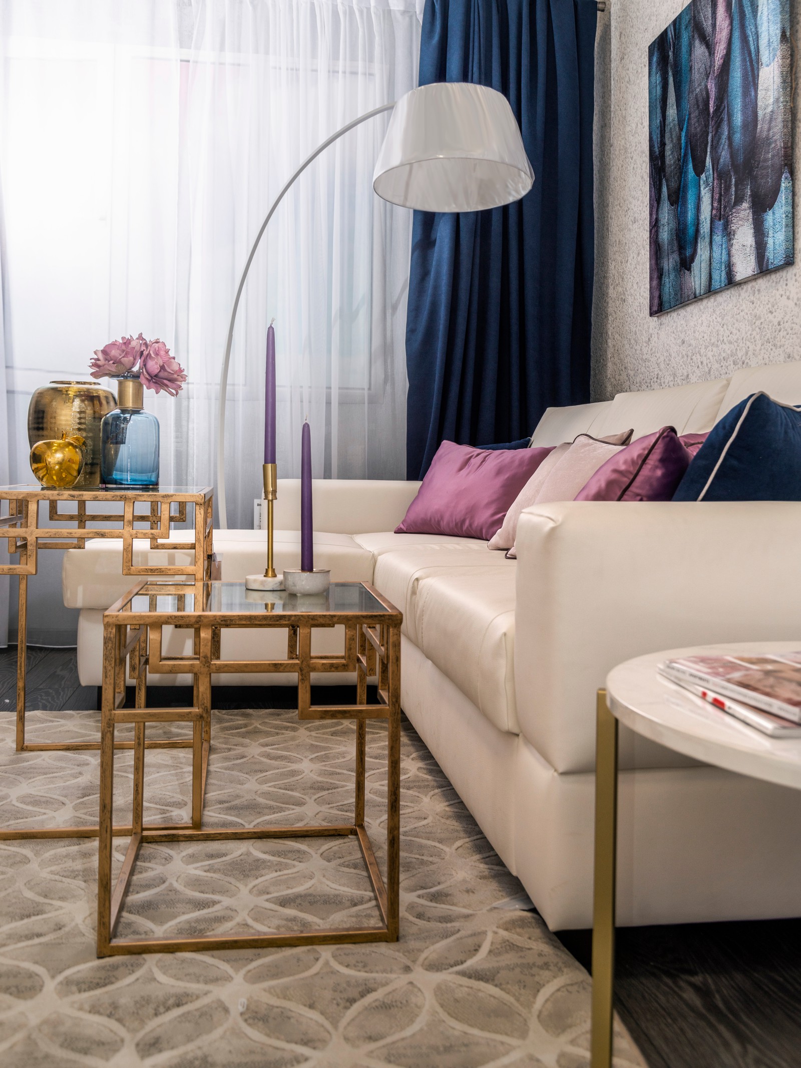 Стилизация интерьера квартиры в ТВК Калейдоскоп, г.Новосибирск