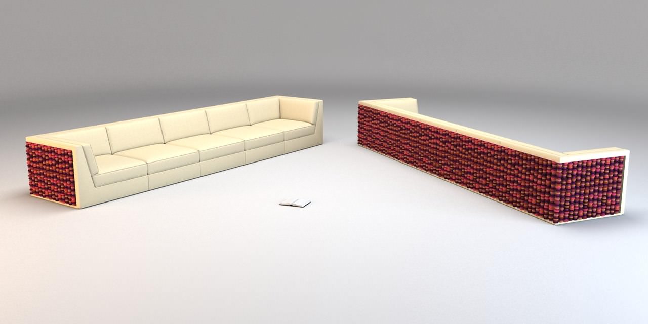 Мебель для загородного дома в Латвии