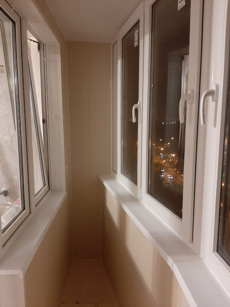 Отделка балкона