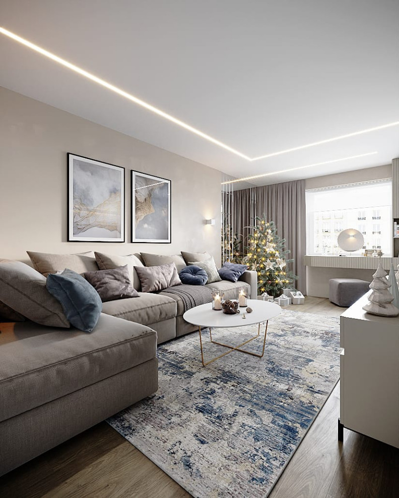 Светлая квартира 60 м2.