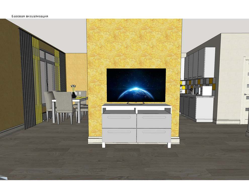 Дом в цветах Ван Гога