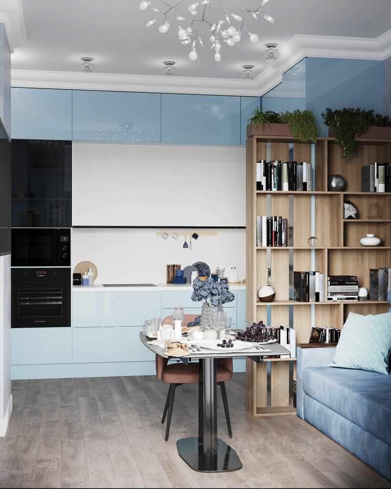 Дизайн-проект квартиры площадью 65 кв.м в ЖК «Скандинавия»