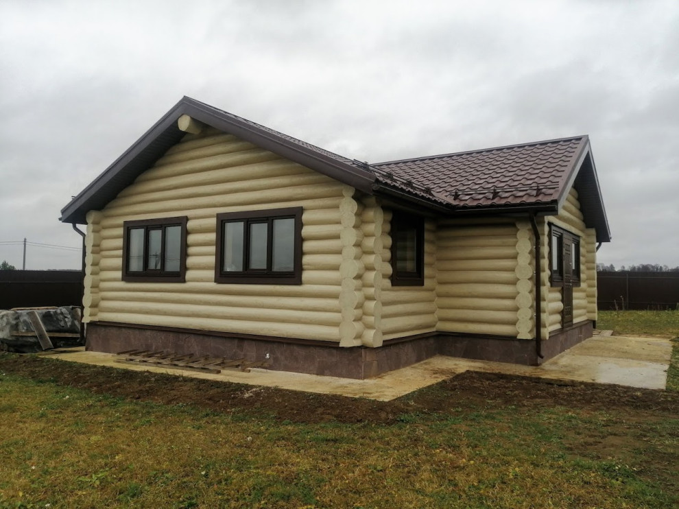 Обложка проекта: Бревенчатая баня