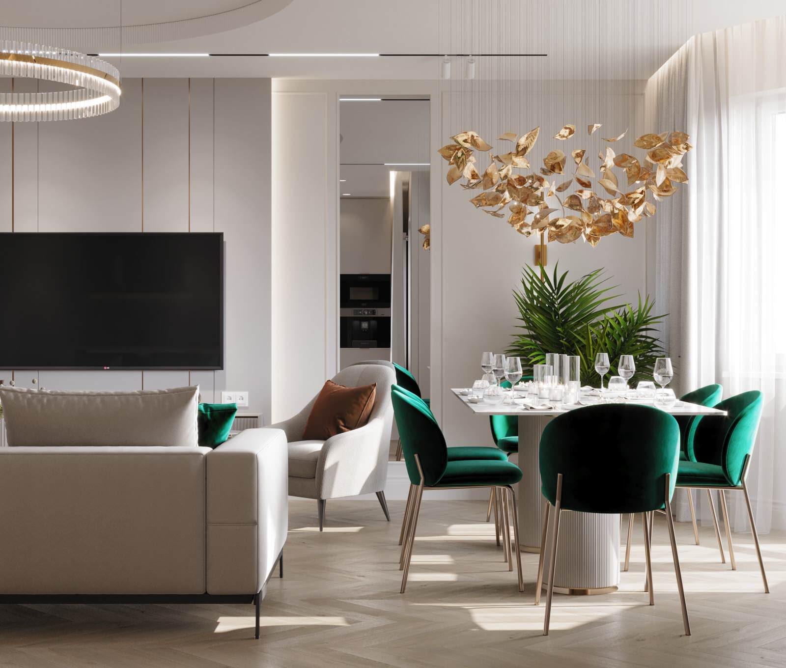 Дизайн-проект квартиры ул.Беломорская