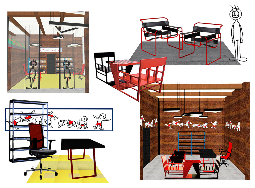 Проект офисного пространства анимационной студии "FABULA"
