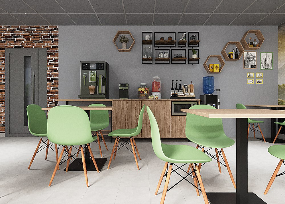 Служебный ресторан в гостинице Hilton