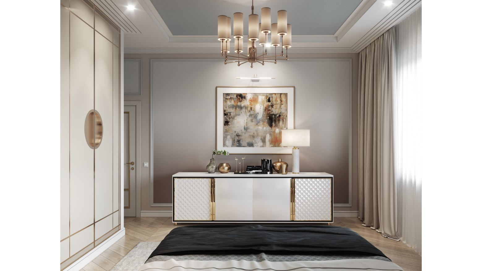 Дом в сосновом бору. Дизайн-проект трёхэтажного частного дома. Пермь