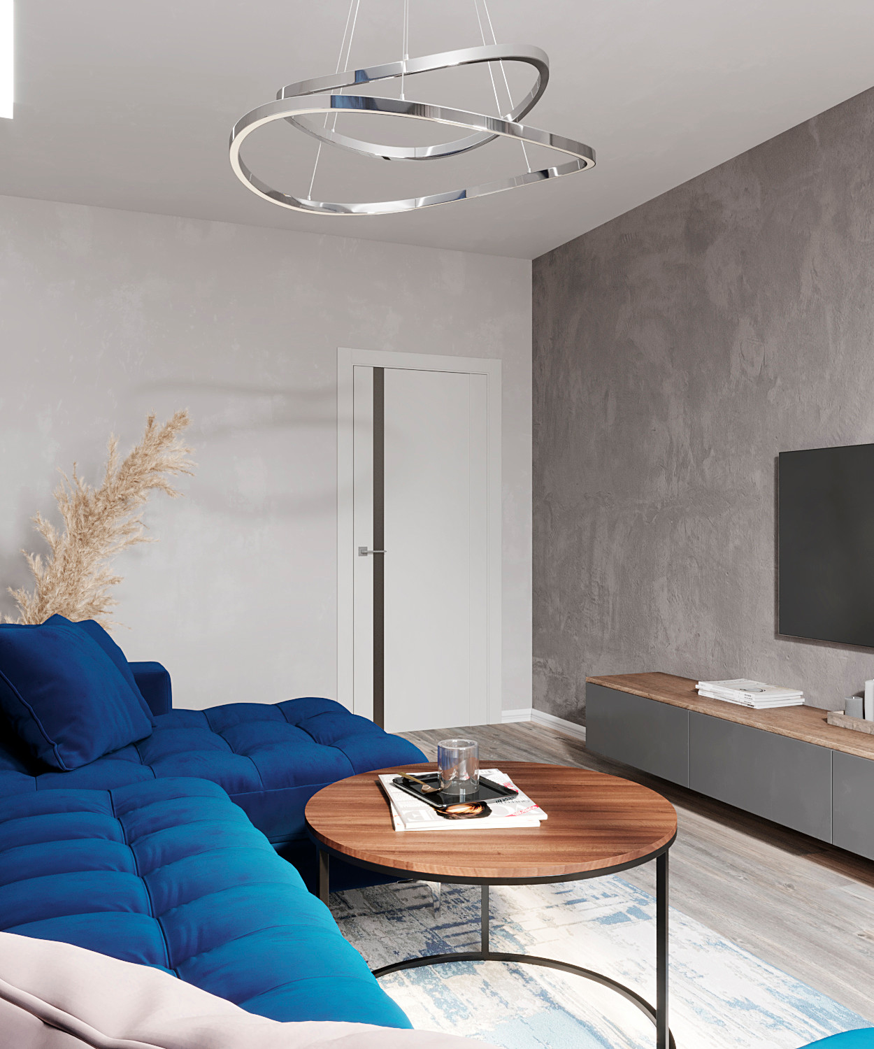 Обложка проекта: Трёхкомнатная квартира на Большом Сампсониевском