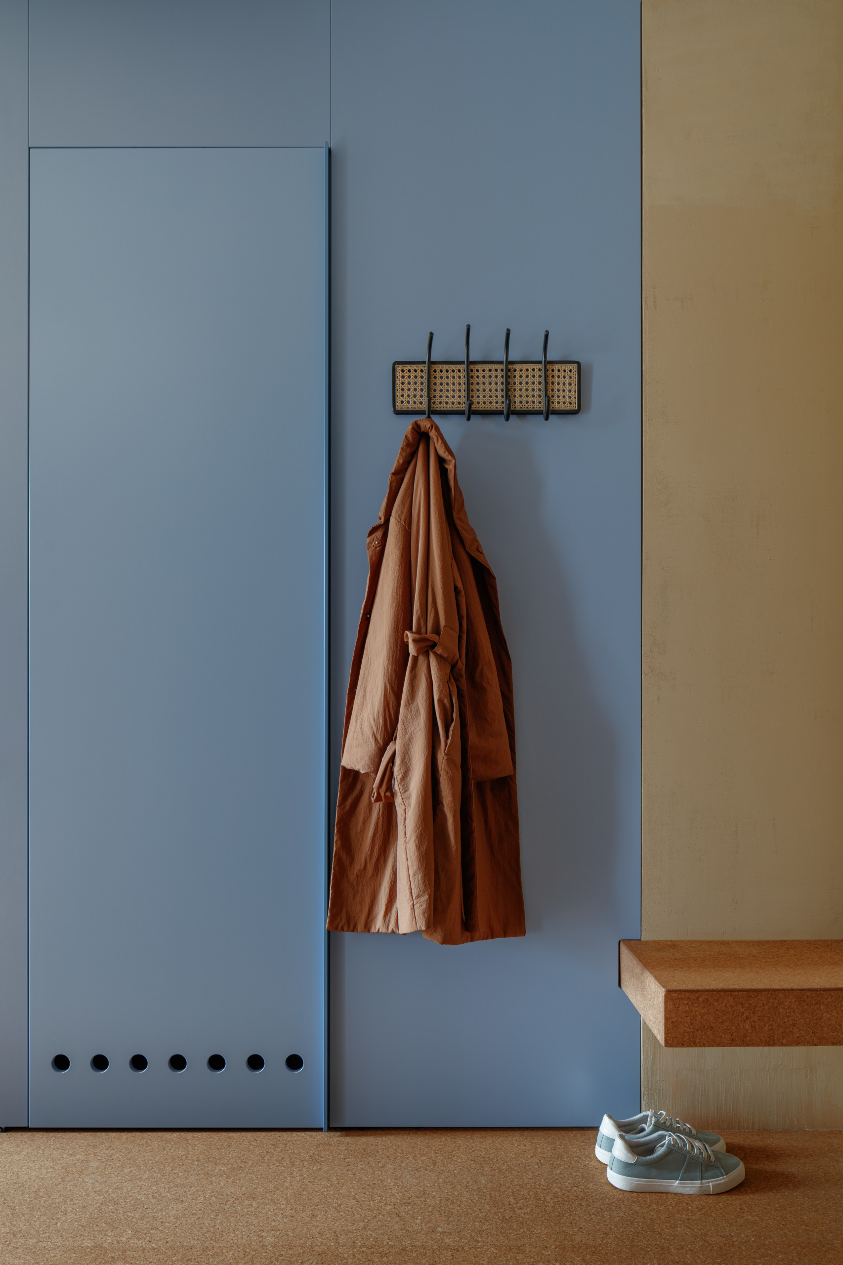 Houzz тур: Апартаменты 40 кв. м – из пробки и стеклоблоков