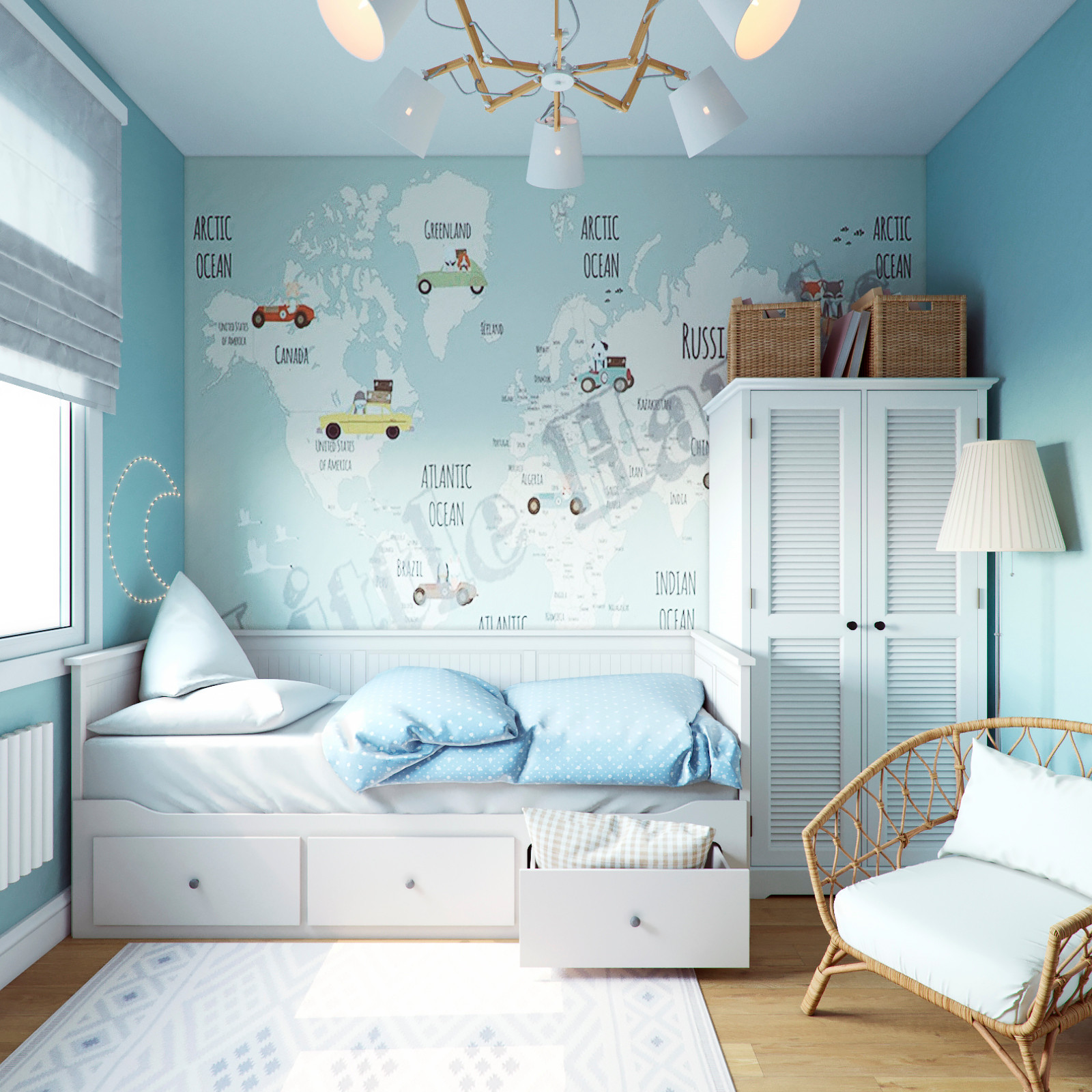 Rénovation d'une chambre d'enfant