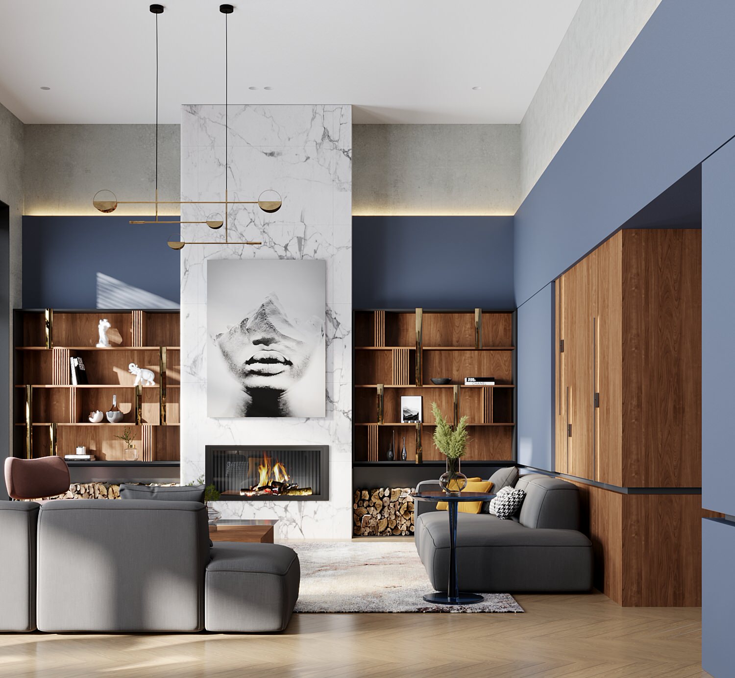 Цвет в интерьере