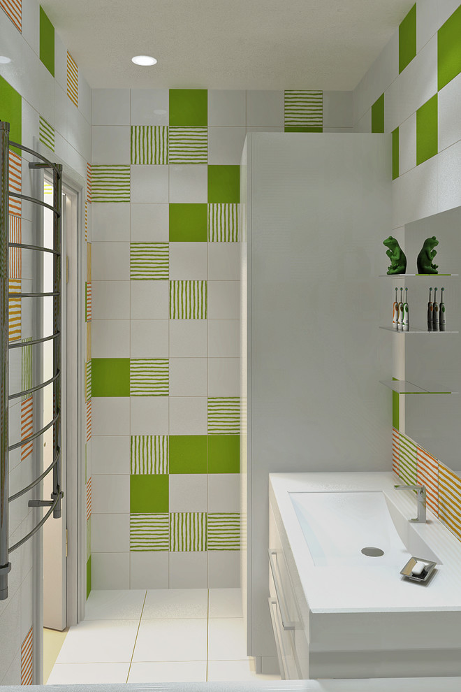 "Четверо в доме не считая собаки". Небольшая квартира для семьи в Москве.