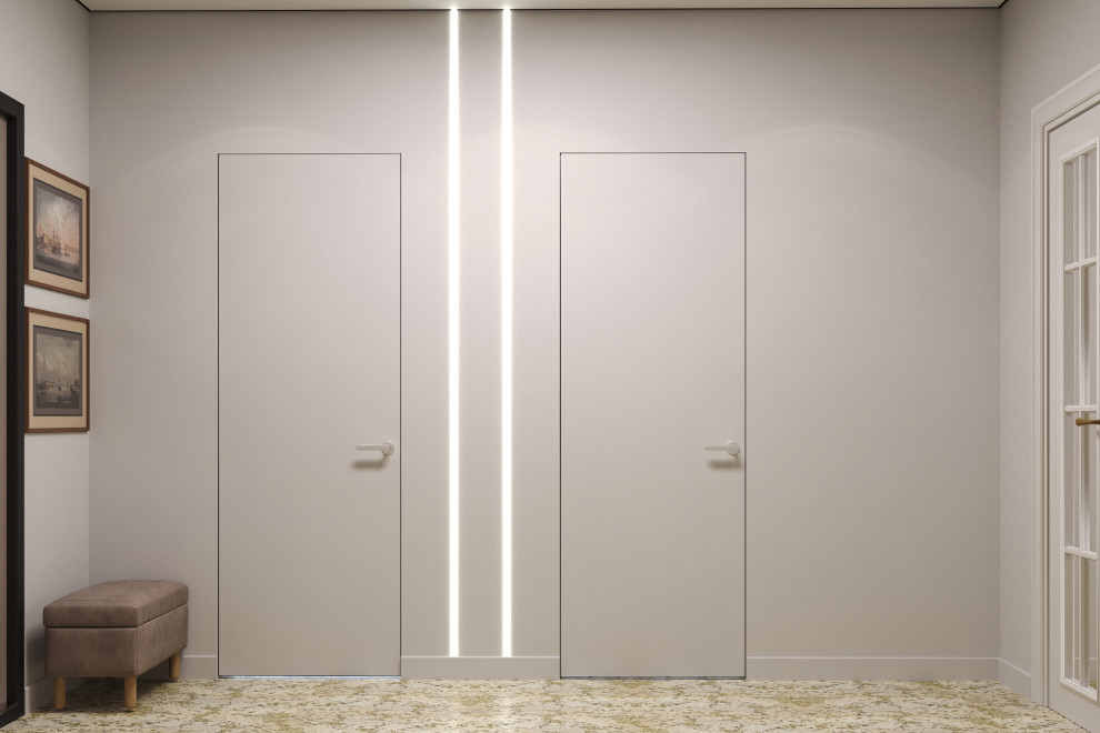 Квартира в Челябинске в стиле "неоклассика"